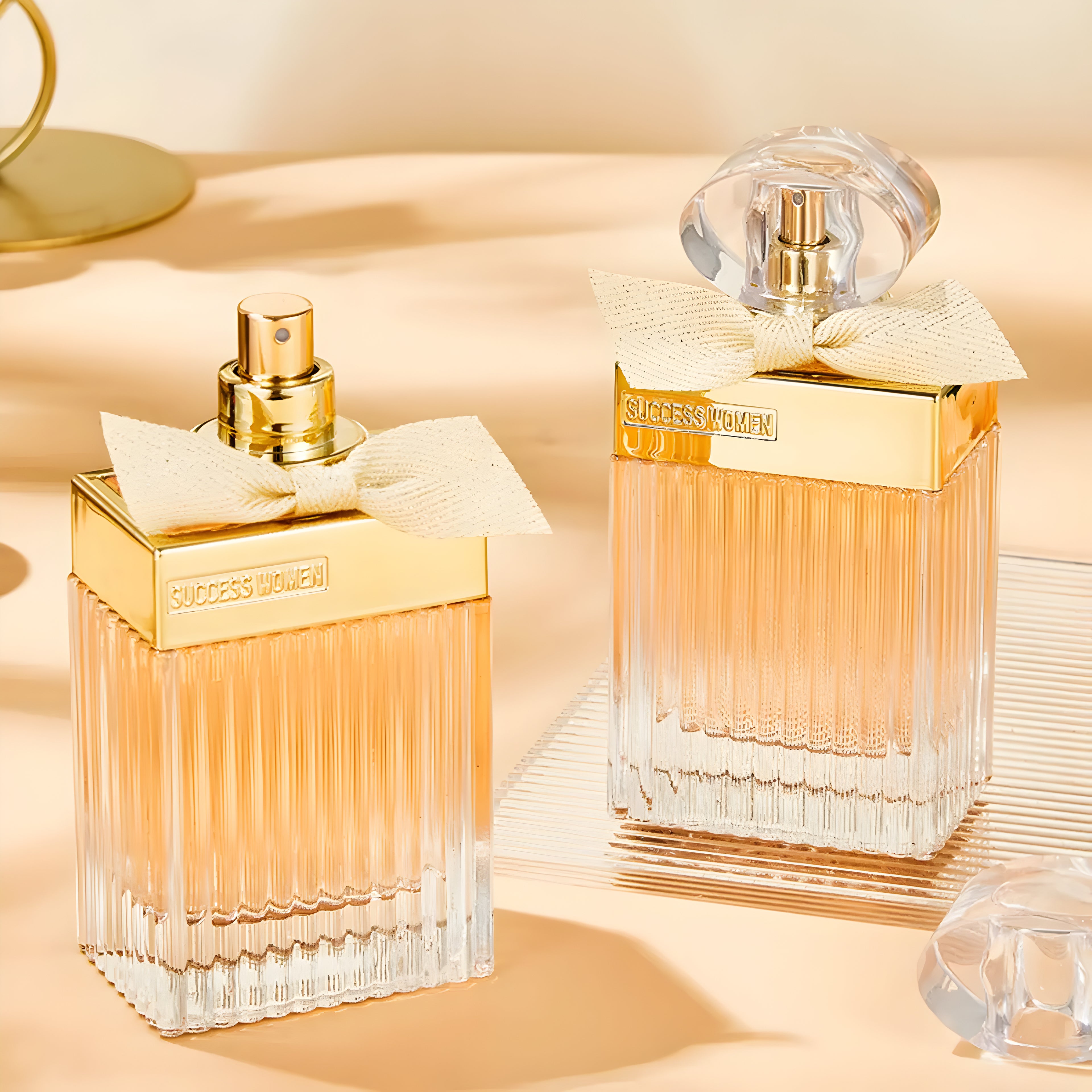 Sillion Success Women Perfume 100ml Long Lasting Yellow Glass Bottle