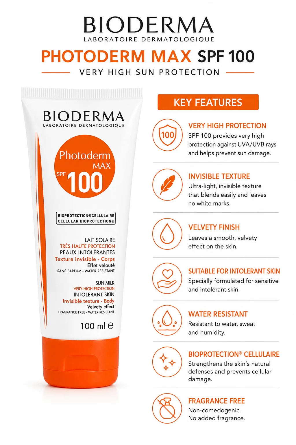 Premium Sunblock SPF 100 with Licorice Extract