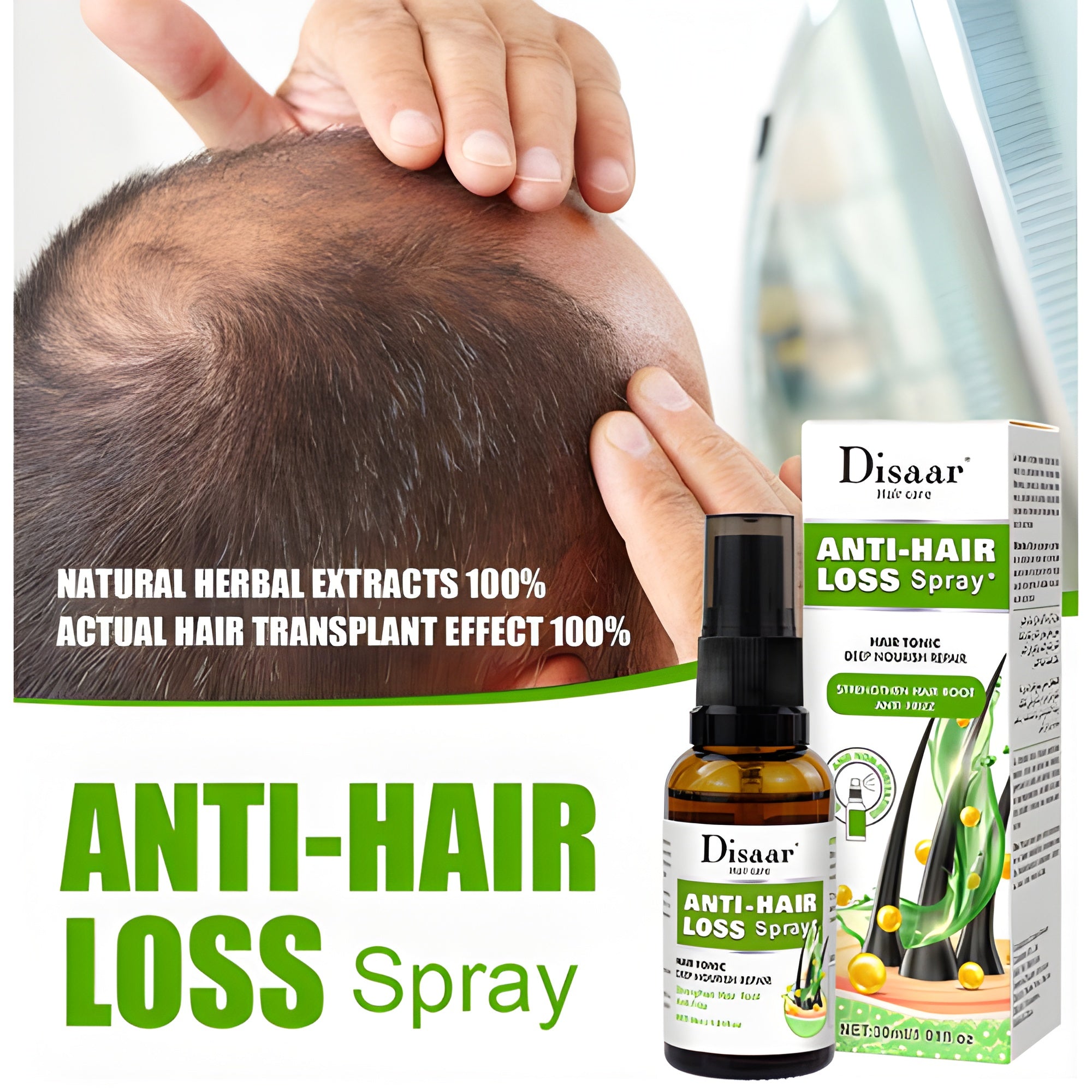 Anti-Hair Fall Spray for Strong Hair Growth Pakistan