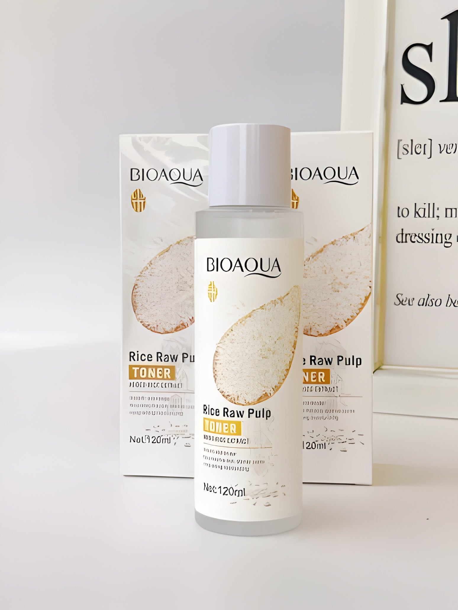BIOAQUA Rice Pulp Toner 120ml Daily Use