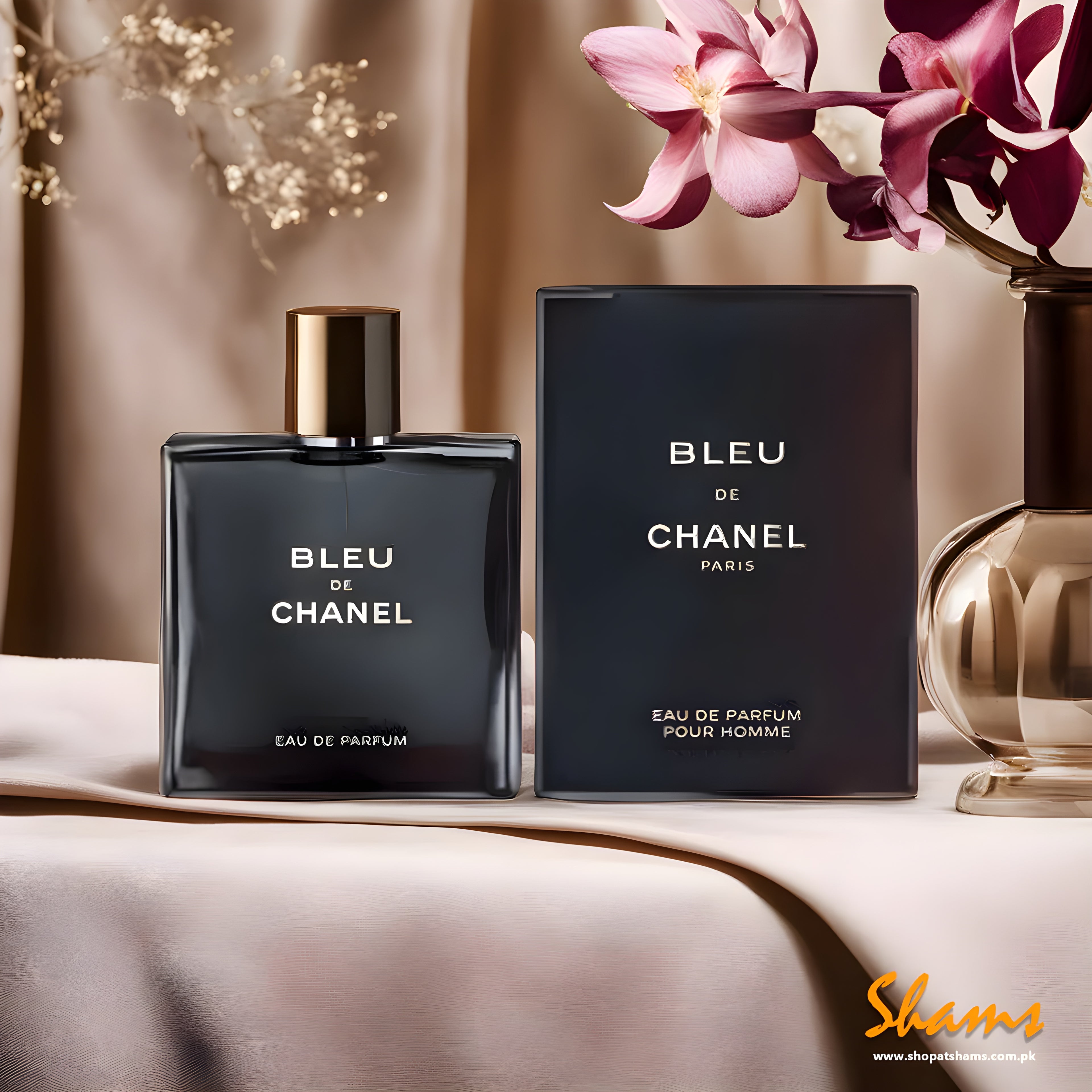 Bleu De Chanel Eau De Parfum Spray | Long Lasting Perfume 100ml Bold and elegant men’s perfume