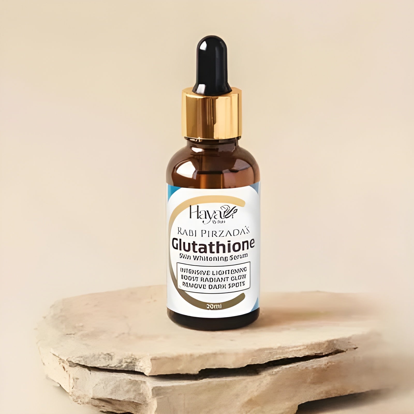 Haya Glutathione Skin Whitening Serum 30ml | Brightening, Anti-Aging & Dark Spot Remover