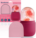 Face Ice Contour Roller with Floral Infusion & Puff Design