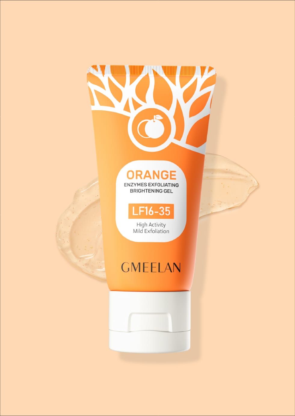 Orange Enzyme Exfoliating Brightening Gel for All Skin Types