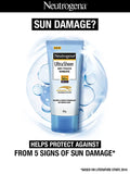 Neutrogena Ultra Sheer Sunblock - High Protection Lightweight Face Body Skincare Formula Non Greasy Clean Feel Daily Sunscreen Lotion - 118ML