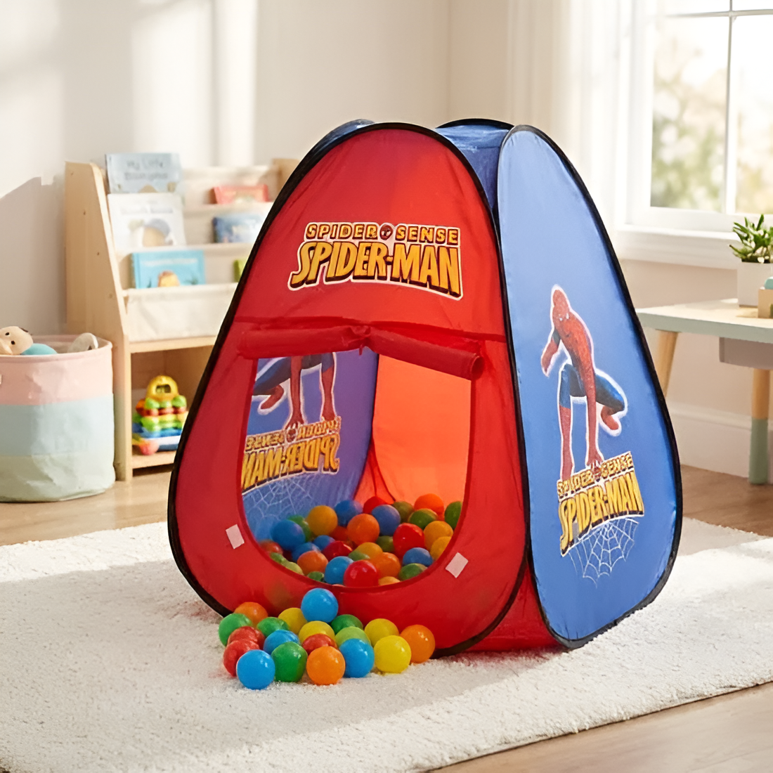 Spiderman Multicolor Toy Tent for Kids Indoor Play