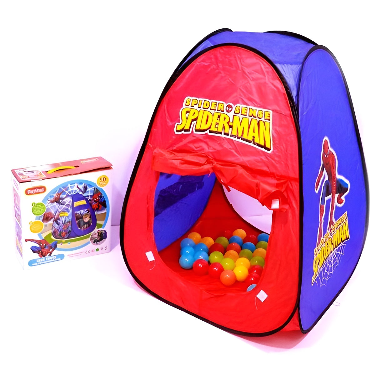 Spiderman Multicolor Toy Tent for Kids Indoor Play
