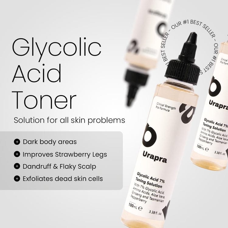 Urapra Glycolic Acid 7% Anti-Aging Face Toner 100mL